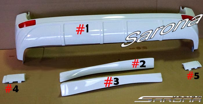 Custom Mercedes Sprinter  All Styles Rear Bumper (2007 - 2018) - $790.00 (Part #MB-082-RB)